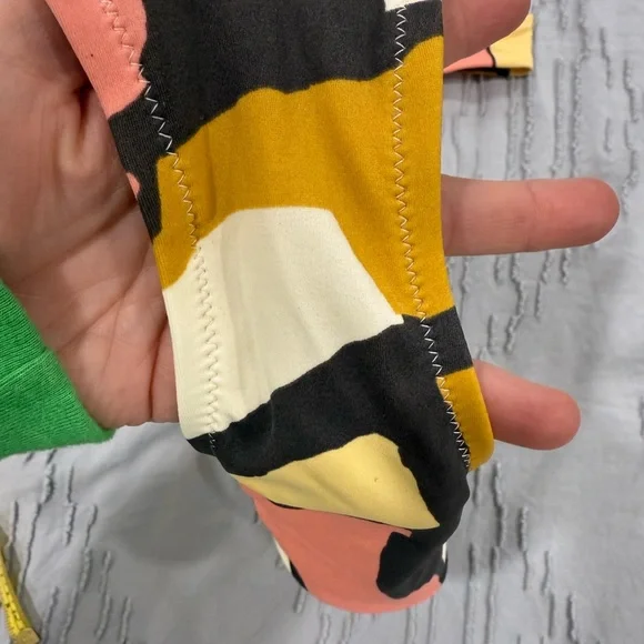 JCREW NWOT Small Colorful Halter Bikini Set - Picture 7 of 11